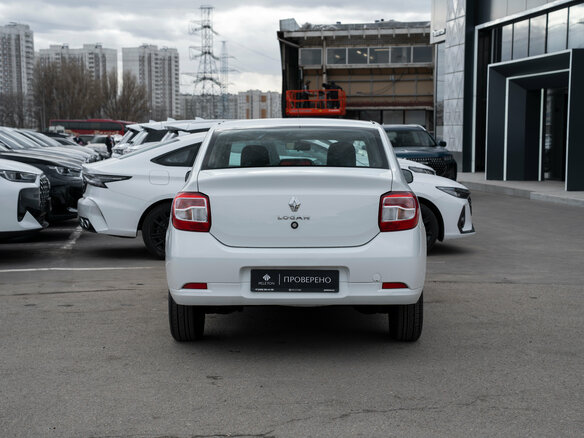 2021 Renault Logan II Рестайлинг, белый, 850000 рублей - вид 5