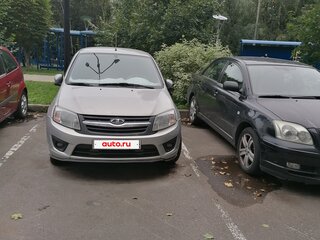 2017 Lada (ВАЗ) Granta I, серебристый, 550000 рублей, вид 2