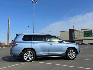 2008 Toyota Highlander II (XU40), голубой, 1450000 рублей, вид 2