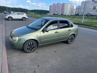 2011 Lada (ВАЗ) Kalina I, зелёный, 235000 рублей, вид 4