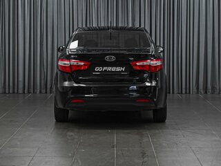 2011 Kia Rio 4-speed III, чёрный, 869000 рублей, вид 4