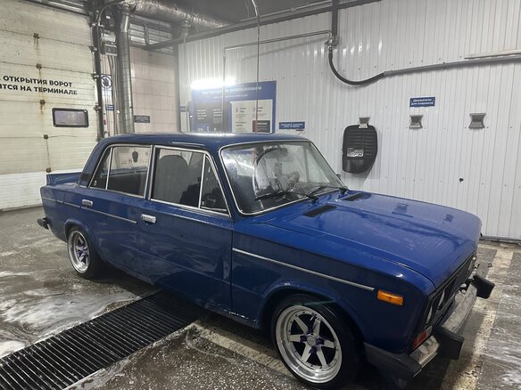 2003 Lada (ВАЗ) 2106 4-speed, синий, 115000 рублей - вид 2