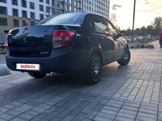 2016 Lada (ВАЗ) Granta I, чёрный, 365000 рублей, вид 3