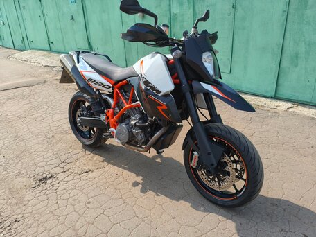 2010 KTM 990 SM, белый, 500000 рублей, вид 5