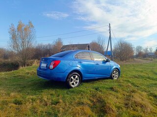 2012 Chevrolet Aveo II, синий, 345000 рублей, вид 3