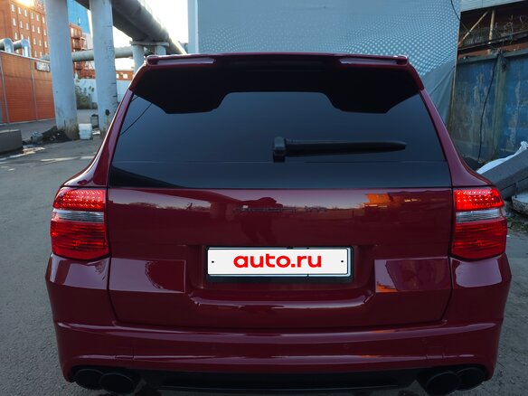 2008 Porsche Cayenne S I Рестайлинг (957), пурпурный, 1460000 рублей - вид 14