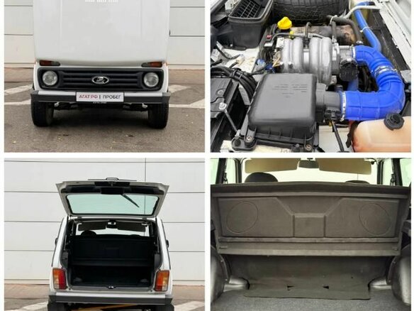 2018 Lada (ВАЗ) 2121 (4x4) I Рестайлинг, белый, 620000 рублей - вид 8