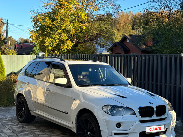 2007 BMW X5 3.0si II (E70), белый - вид 3