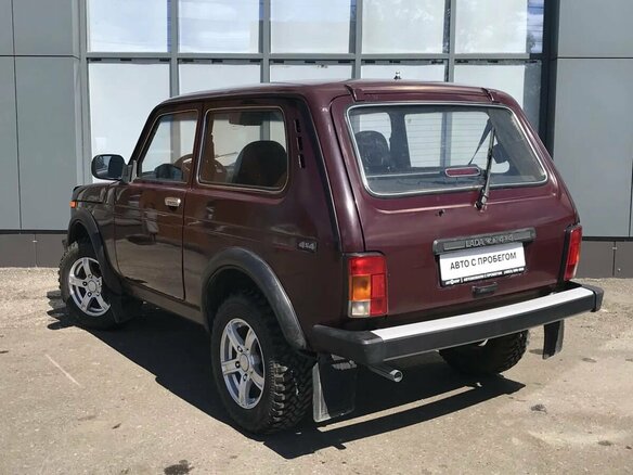 2009 Lada (ВАЗ) 2121 (4x4) I Рестайлинг, красный - вид 7