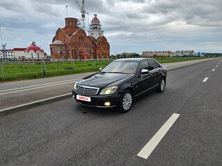 2008 Mercedes-Benz C-Класс 230 III (W204), чёрный, 1000000 рублей, вид 1