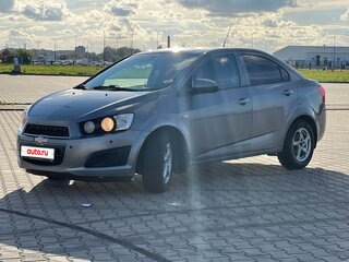 2012 Chevrolet Aveo II, серый, 630000 рублей, вид 2