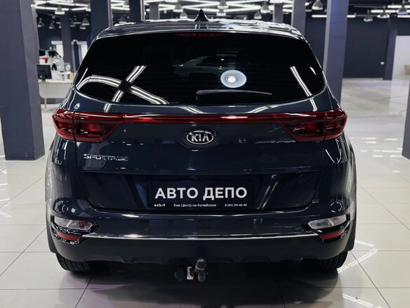 2019 Kia Sportage IV Рестайлинг, серый - вид 4