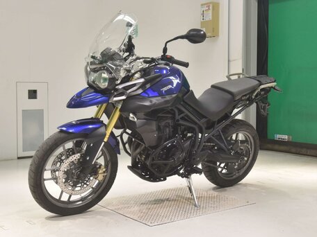 2014 Triumph Tiger 800, синий, 799000 рублей, вид 4
