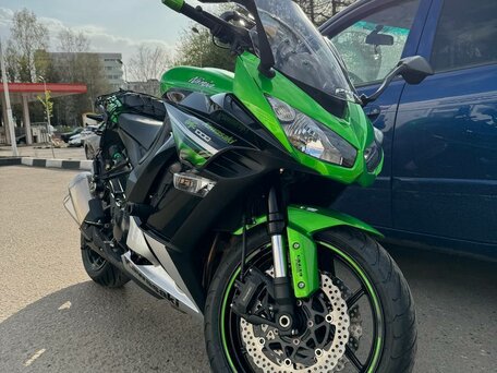 2016 Kawasaki Z 1000SX, зелёный, 750000 рублей, вид 2