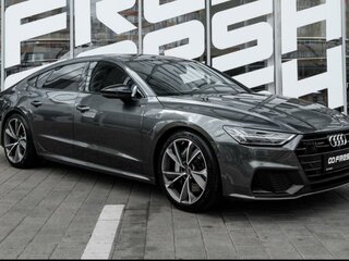 2018 Audi A7 55 TFSI II (4K), серый, 4850000 рублей, вид 3