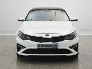 2019 Kia Optima IV Рестайлинг, белый, 1640000 рублей, вид 2