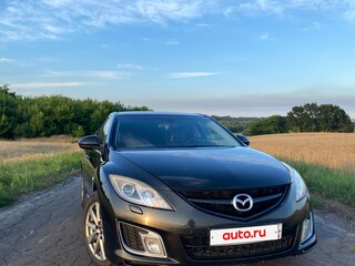 2008 Mazda 6 II (GH), чёрный, 710000 рублей, вид 1