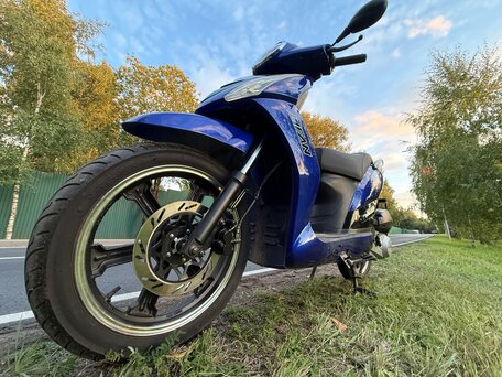 2017 Lifan LF125T-9R, синий, 60000 рублей, вид 4