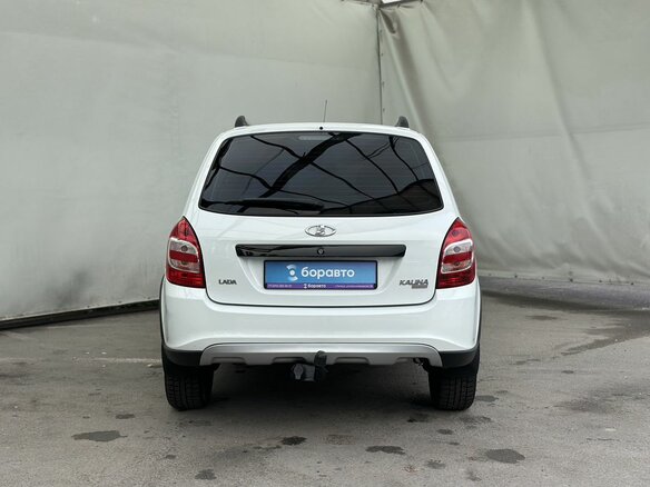 2016 Lada (ВАЗ) Kalina Cross II, белый, 580000 рублей - вид 6