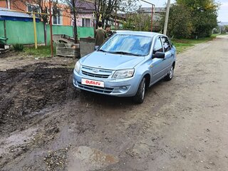 2012 Lada (ВАЗ) Granta I, голубой, 240000 рублей, вид 1