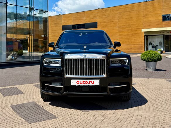 2021 Rolls-Royce Cullinan I (Series I), чёрный - вид 1