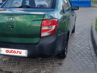 2016 Lada (ВАЗ) Granta I, серебристый, 130000 рублей, вид 4