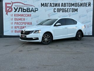 2018 Skoda Octavia III (A7) Рестайлинг, белый, 1249000 рублей, вид 3