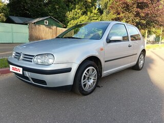 1999 Volkswagen Golf IV, серебристый, 260000 рублей, вид 1