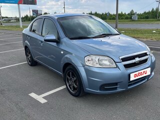 2007 Chevrolet Aveo I Рестайлинг, синий, 200000 рублей, вид 3