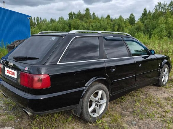 1996 Audi S6 I (C4), чёрный, 800000 рублей - вид 4