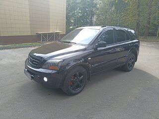 2007 Kia Sorento I Рестайлинг, чёрный, 780000 рублей, вид 2