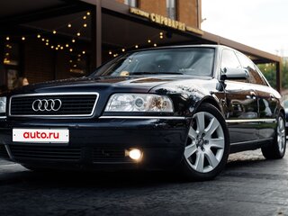 1999 Audi A8 I (D2) Рестайлинг, синий, 800000 рублей, вид 1