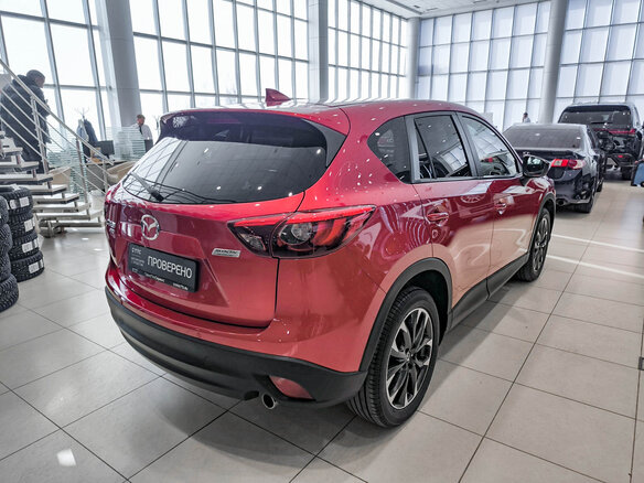 2015 Mazda CX-5 I Рестайлинг, красный, 2200000 рублей - вид 4