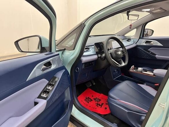 2023 Geely Geometry E 39.4 kWh, голубой - вид 15