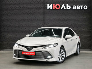 2018 Toyota Camry VIII (XV70), белый, 2300000 рублей, вид 1