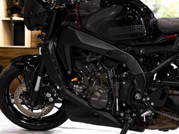 2022 Yamaha XSR900, чёрный, 1050000 рублей - вид 12