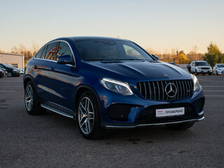 2018 Mercedes-Benz GLE Coupe 350 d I (C292), синий, 3587000 рублей, вид 3