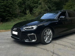 2023 Audi A4 30 TDI V (B9) Рестайлинг, чёрный, 3190000 рублей, вид 4