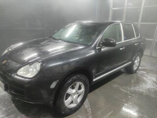 2004 Porsche Cayenne I (955), чёрный, 900000 рублей, вид 1