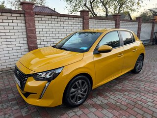 2021 Peugeot 208 II, жёлтый, 1650000 рублей, вид 1