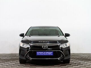 2016 Toyota Camry VII (XV50) Рестайлинг, чёрный, 2469000 рублей, вид 2