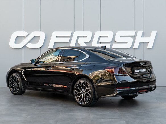 2018 Genesis G70 I, чёрный - вид 1