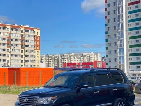 2012 Toyota Land Cruiser 200 Series Рестайлинг 1, чёрный, 3350000 рублей, вид 5