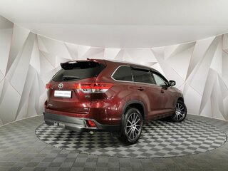 2019 Toyota Highlander III (XU50) Рестайлинг, красный, 2995150 рублей, вид 2