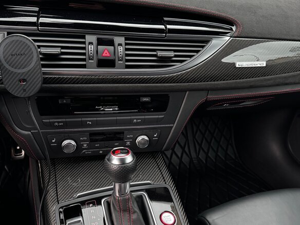 2015 Audi RS 6 III (C7) Рестайлинг, серый, 6500000 рублей - вид 13