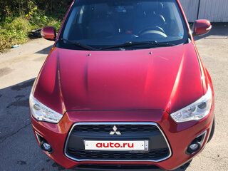 2013 Mitsubishi ASX I Рестайлинг, красный, 1250000 рублей, вид 4