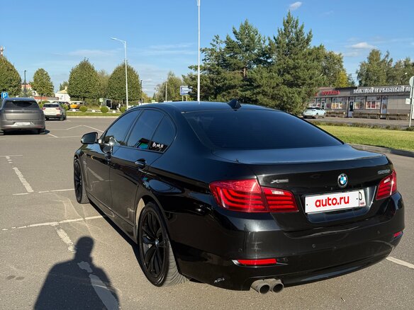 2016 BMW 5 серии 528i xDrive VI (F10/F11/F07) Рестайлинг, чёрный, 2600000 рублей - вид 6