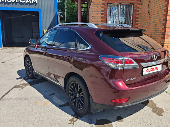 2013 Lexus RX 350 III Рестайлинг, красный, 2360000 рублей - вид 12