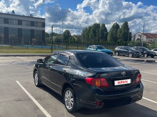 2007 Toyota Corolla AMT X (E140, E150), чёрный, 800000 рублей, вид 3