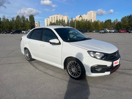 2023 Lada (ВАЗ) Granta Drive Active I Рестайлинг, белый, 910000 рублей, вид 3